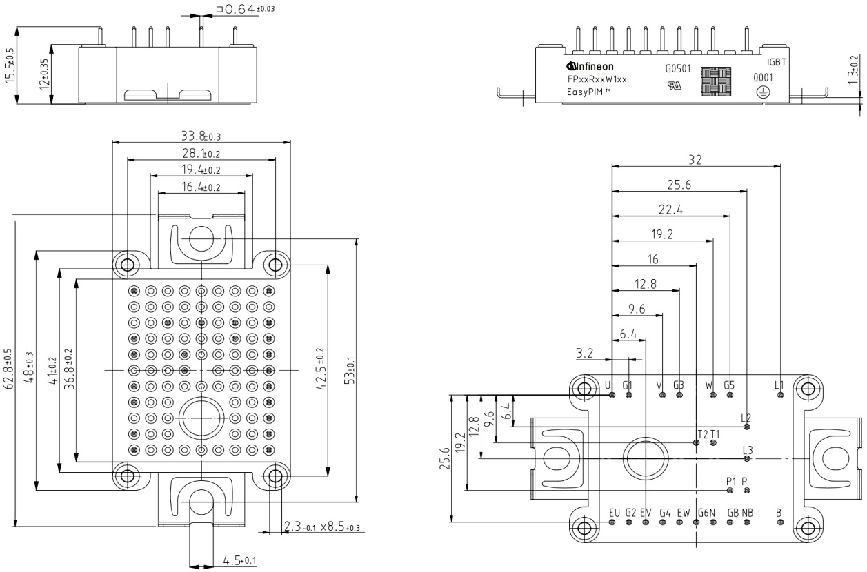 Igbt модуль схема подключения