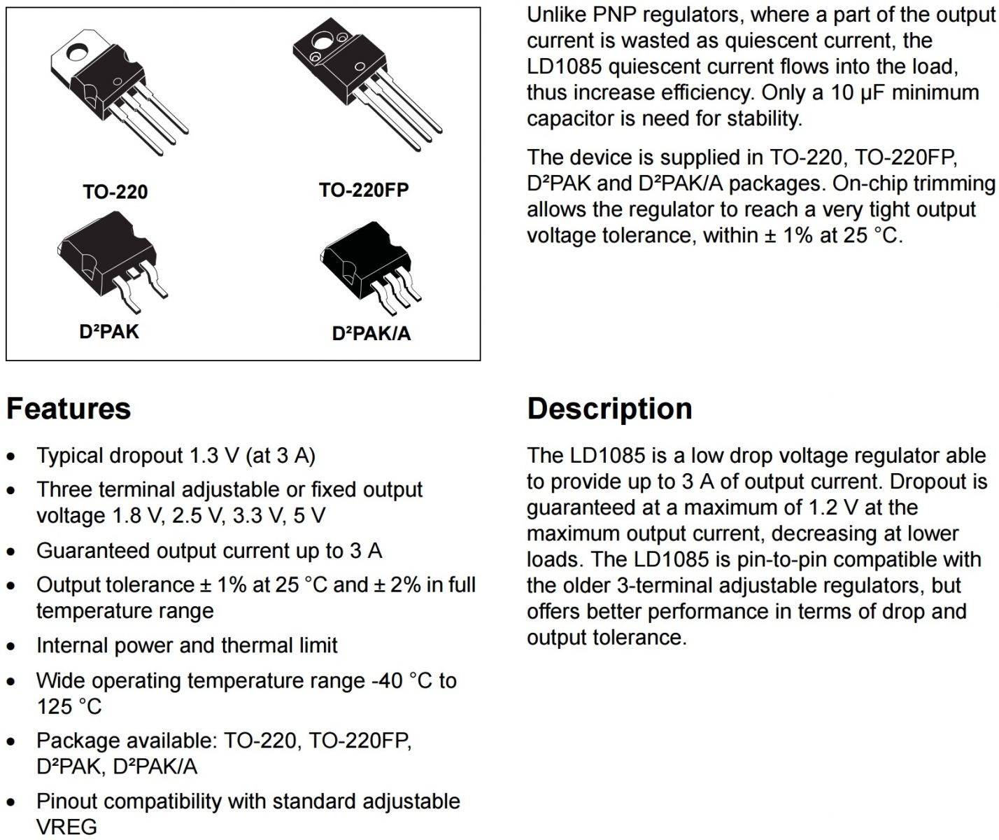 Характеристика ld. Даташит ld1085. Стабилизатор lt1085. Ld1085v33 Datasheet. Ld1084v стабилизатор.