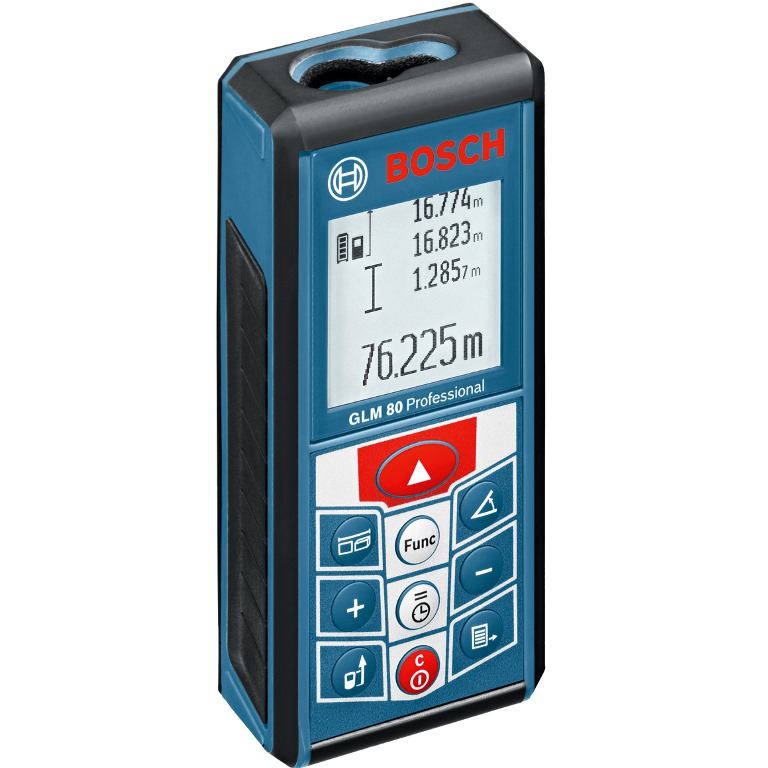 BOSCH PROFESSIONAL LASER DISTANCE MEASURER - GLM80