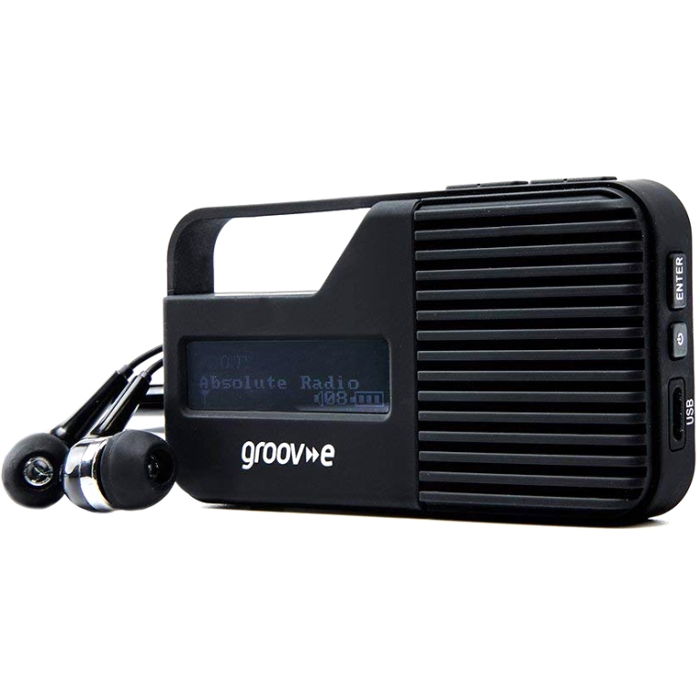 GROOV-E RIO PERSONAL DAB & FM DIGITAL RADIO - GV-DR01