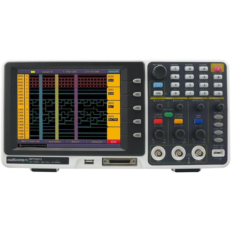 MULTICOMP PRO MIXED SIGNAL OSCILLOSCOPE