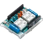 כרטיס הרחבה - ARDUINO QUAD RELAY SHIELD