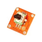 מודול פוטנציומטר סיבובי - TINKERKIT ROTARY POTENTIOMETER